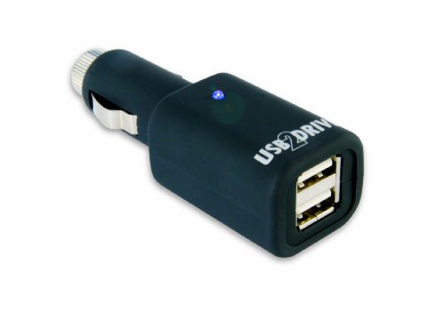 ANSMANN 5711013 USB2DRIVE KFZ/Auto-Ladegerät Netzteil ( 12-24V ) für USB-Anwendungen iPhone iPod MP3