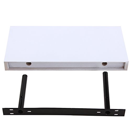 Songmics Wandboard Wandregal 40 x 20 x 3,8 cm Belastbarkeit 15 kg weiß LWS504 - 5