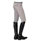 Material: Baumwollstretch SPOOKS Riding Reithose Ricarda Vollbesatz beige - Größe wählbar (L)