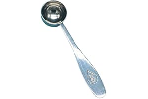 aoory Cuchara medidora para té Matcha - dosis de 1 gramo - Medida Taza - Acero Inoxidable 18/10
