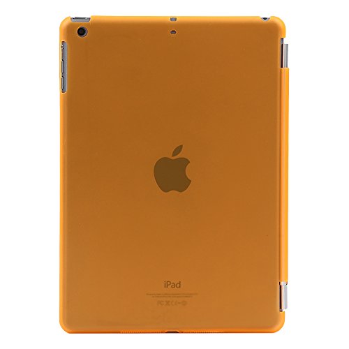 Besmall iPad Air iPad 5 Hülle – Ultra Dünn Edles Schutz Hülle Smart Cover Case PU Leder Schutztasche Etui Schale + Back Case inkl.Displayschutzfolie Reinigungstuch Stift für Apple iPad Air 1/ iPad 5 – Mit Standfunktion & Auto Sleep Wake up Funktion (iPad Air 1, Schwarz)XKZT53H - 9