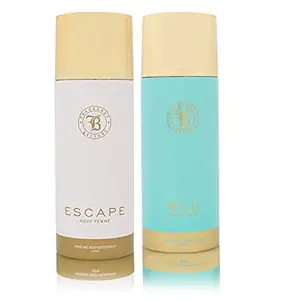 Fragrance & Beyond Perfume Body Deodorant for Women, (Pack of 2) - 150ml, Long Lasting All Day Fragrance, Toxin Free, Made in India