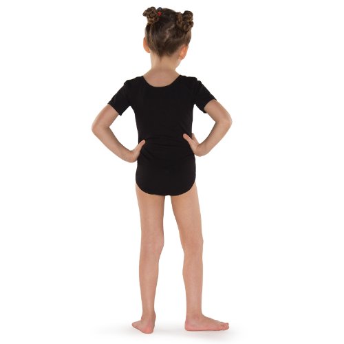 Shepa Mädchen Kinder kurzarm Gymnastikanzug Ballettanzug - 2