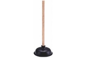 t&b enterprise T&B® Toilet Plunger (6 Inch Cup & 17 Inch Handle) Powerful Toilet Unblocker Strong Suction Pump Best for Kitchen Sink Bathroom Shower Draining
