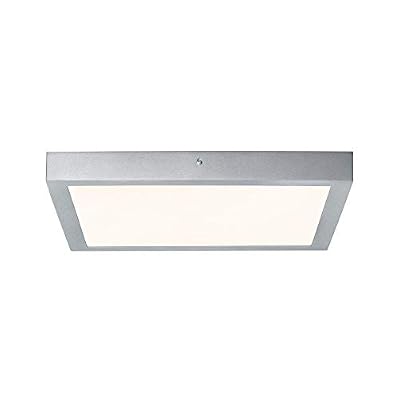 Paulmann 70651 WallCeiling Lunar Panneau LED, 400x400mm, 21,8W, 230V, Chrome mat, Alu
