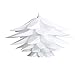 Price comparison product image Lampshade Puzzle Lotus shade IQ PP Lamp Pendant Hanging Suspension Ceiling Lights Bedroon Living RoomWhite