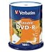 Produktbild DVD-R, 16x, 4.7GB, Inkjet Printable, 100/PK, White, Sold as 1 Box