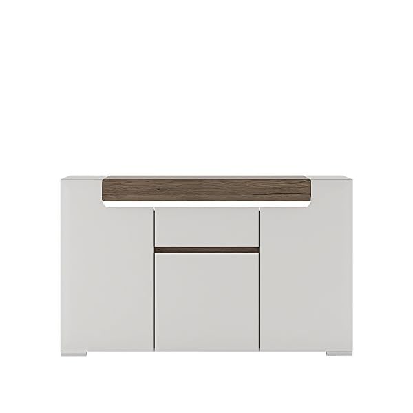 Toronto 3 Door 1 Drawer Sideboard (inc Plexi Lighting)