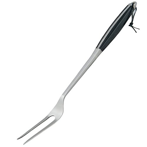 Campingaz – 4-teiliges Premium Grillbesteck aus Edelstahl (massiv), bestehend aus: Wender, Zange, Gabel und Metallbürste - 4