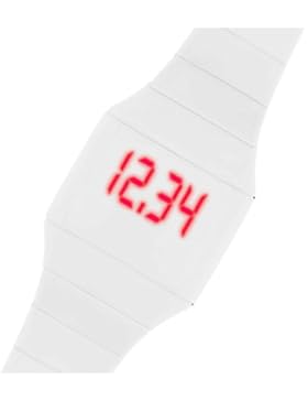 Taffstyle Armbanduhr Touchscreen Digitale Sportuhr Silikonuhr mit LED Damen Herren Digital Sport Silikon Uhr