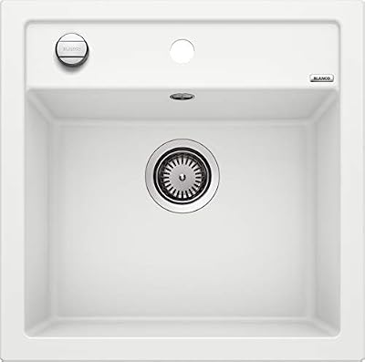 Blanco DALAGO 6 Évier de cuisine anthracite en Silgranit PuraDur, blanc, 518524