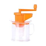 WINZSC Ménage en Plastique Mini Petite Main Manuelle Machine à Lait de soja bébé bébé jus de Fruit centrifugeuse Moulin à jus à centrifuger