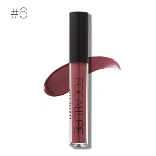 Ularmo 15 Farbe Lippenstift Kosmetik Matt Lipgloss – Farbe #6 - 5