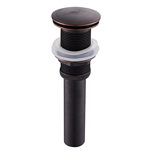 Weare Home alle Messing Schwarz Öl-rubbed Bronze Retro Design Pop Up Ventil Ablaufgarnitur Waschbecken Ablauf für Badezimmer Dusche ohne Überlauf