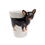 Tazza-da-Caff-Chihuahua-Nero-Reallizata-a-Mano-10cm-x-8cm