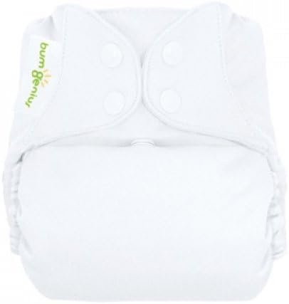 Bumgenius Onesize V.4 Nappy-SNAPS-White
