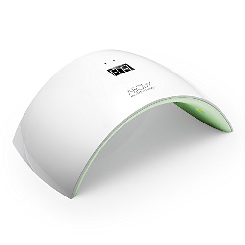 Abody SUN9S 24W Power by USB/Power Bank/Electricity Nail lamp LED/ UV Lightweight 99S timer Nail Dryer for Shellac and Others Gel ,Salon Tools for Fingernail & Toenail
