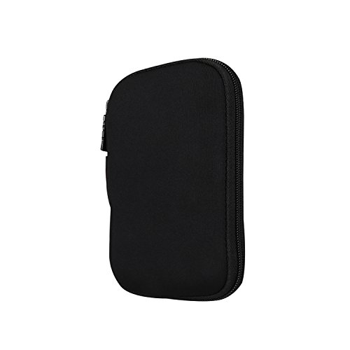 BUBM Soft Mini Tasche Aufwahrungstasche mit 9 Kapazität für USB Drive Shuttle (Schwarz) - 3