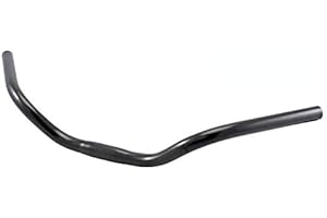 MOMO FING RMS Guidon en aluminium pour vélo de ville ou VTT, noir