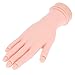Anself Nail Art Painting Flectional Mannequin Model Fake Plastics Practice Hand