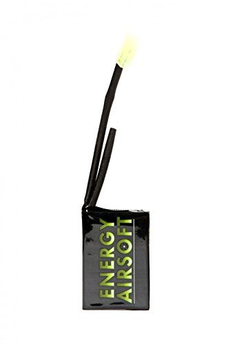 ENERGY AIRSOFT Solo 4 Batterie pour Airsoft Mixte Adulte, Noir/Vert