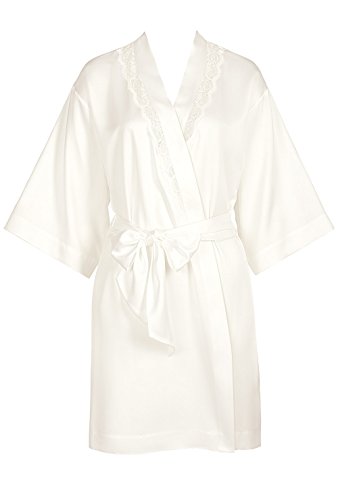 Preisvergleich Produktbild Triumph Damen Morgenmantel 1QF17, Silk White, 42