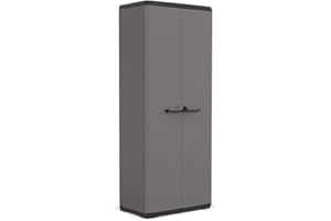 Keter Armoire Utilitaire Plus Gris - 68 x 39 x 166 h