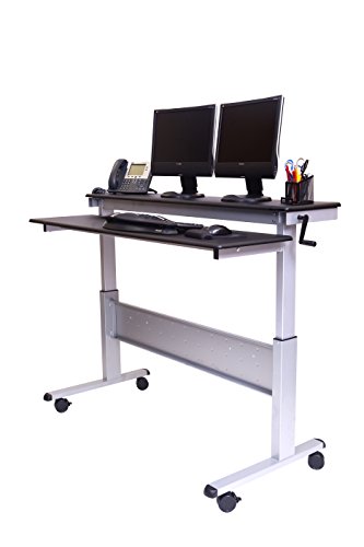 Höhenverstellbarer Schreibtisch - Zwei-Klassen- Tischparadies24