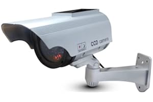 CHACON Caméra factice avec panneau solaire - Led bleue