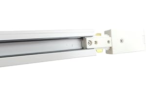 Rail Monophasé pour Spot LED 2m BLANC - SILAMP