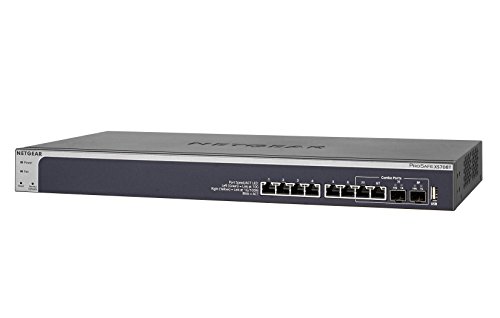 NETGEAR XS708T-100NES ProSAFE 8-port 10-Gigabit Kupfer Ethernet Smart Managed Switch - 4