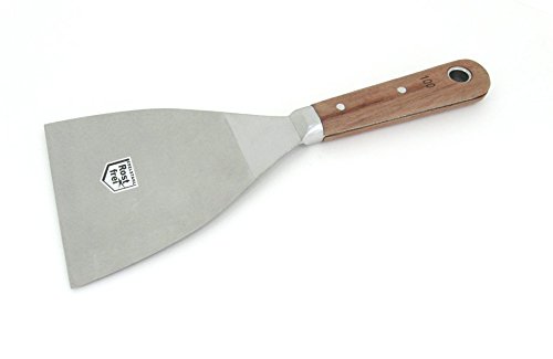 Malerspachtel Set 25+38+50+63+75+100mm durchgehend vernietet Spachtel Stielspachtel Edelstahl rostfrei Malerspachteln Schaber - 9