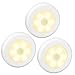 Price comparison product image Amir Motion Sensor Light, (6 LED, 3 Pack) Cordless Battery-Powered LED Night Light, with 3m Adhesive Pads, Safe Lights and Great for Stairs, Bedroom, Kitchen, Closet, etc, Batteries Not included