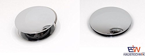 tecuro Ablaufstopfen Ventilkegel Badewannenstopfen Ø 74 mm – höhenverstellbar - 4