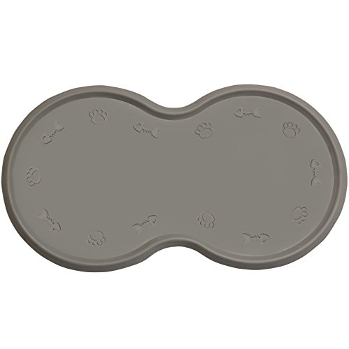 Me-My-Pets-Non-Slip-Twin-Bowl-Placemat-Dark-Grey