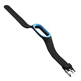 Igemy Anti-off-Armband, Haltbarer Silikonersatzgurt Ersatzband Kompatible Xiaomi Mi Band 3 (Blau)