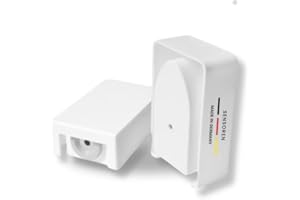 SENSORSHOP24 Außentemperaturfühler Basic mit passendem Temperatursensor Außenfühler mit robustem ABS Gehäuse UV-beständig einfache Montage (PT 1000 Klasse B/ 2 Leiter)