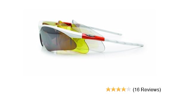 bloc leopard cycling glasses