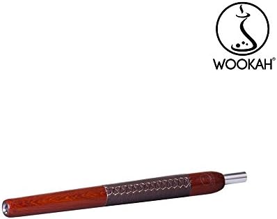 Wookah Mouthpiece???Padauk Wood and Brown Hookah shisha Pipe)