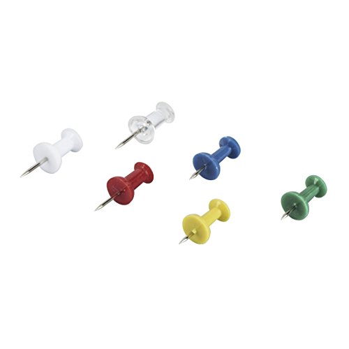 Preisvergleich Produktbild Pinnnadeln, 20 Stück, bunt gemischt