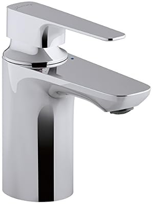 Jacob Delafon E72314-CP ALEO+ Mitigeur lavabo sans tirette/sans vidage, Chromé