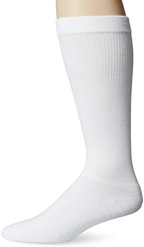 Renfro Corporation Men's Dr. Scholl'S Graduated Compression Firm Support Coolmax Socks X-Large White