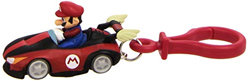 BG Games BPKSMK-01 Mario Kart Wii Portachiavi, Collezione Nintendo (Mario, Luigi, Donkey), Modelli Assortiti