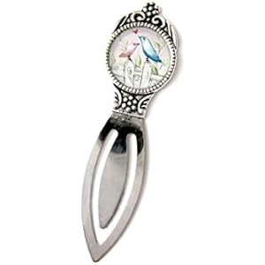 Lesezeichen / Büroklammer, Vögel