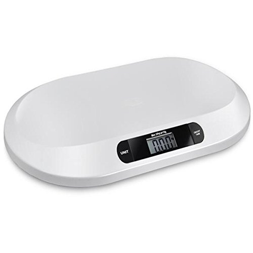 Popamazing Non Slip Digital Electronic Precise Handy Weighing Baby Infant Pet Scales 20kgs/44lbs - 10g