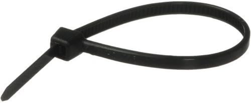 Pearstone 4 Plastic Cable Ties - Black (100-Pack) by Pearstone