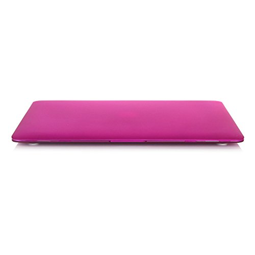 MacBook Air 13 Hülle, iNeseon Ultra Slim Plastik Leichte Hartschale Tasche Cover Case Schutzhülle für Apple MacBook Air 13″ 13.3″ Modell:A1466 und A1369(Dunkelviolett) - 6