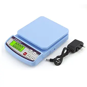Venus India Electronic Digital Kitchen Weighing Scale, Food Weight Machine for Home, Baking, Health 10 kg Batteries Included -Sf-400 A