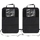 Auto Companion Kick Mats Auto-Rückenlehnentaschen, Auto-Organiser, wasserdichter Rückenlehnenschutz mit 12 Zoll (30,5 cm) gro