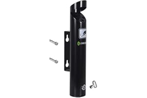 LIUWEIBIN Cenicero de pared con cerradura,Columna de cenicero de pared de acero inoxidable 304,Cenicero exterior de acero inoxidable con tornillo y llave,para centros comerciales, vestíbulos de